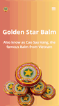 Mobile Screenshot of goldenstarbalm.com